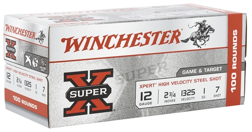 Picture of Winchester Ammo Super X Xpert High Velocity 12Gauge 2.75" 1oz 7Shot 100 Per Box/2 Case *Value Pack WE12GTVP7