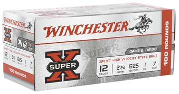 Picture of Winchester Ammo Super X Xpert High Velocity 12Gauge 2.75" 1oz 7Shot 100 Per Box/2 Case *Value Pack WE12GTVP7