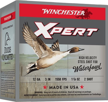 Picture of Winchester Ammo Super X Xpert High Velocity 12Gauge 3" 1 1/8oz 2Shot 25 Per Box/10 Case WEX1232