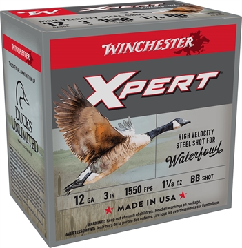 Picture of Winchester Ammo Super X Xpert High Velocity 12Gauge 3" 1 1/8oz BBShot 25 Per Box/10 Case WEX123BB