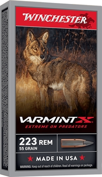 Picture of Winchester Ammo Varmint X 223Rem 55gr Extreme Point 20 Per Box/10 Case X223PXP