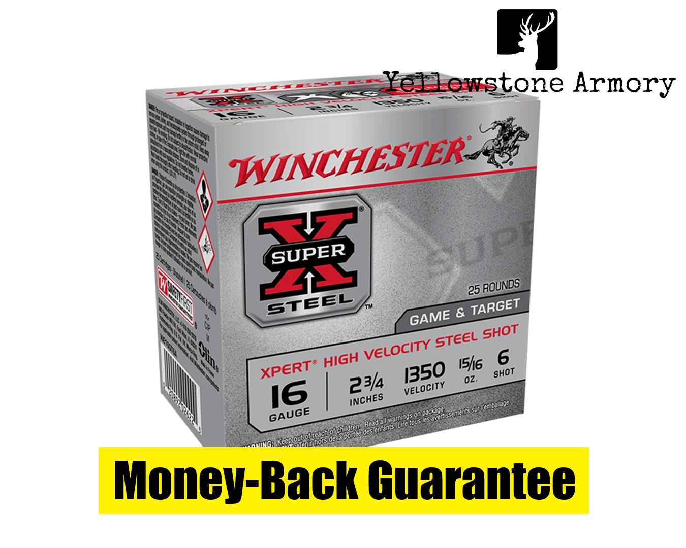 WINCHESTER AMMUNITION WE16GT6 16GA HV X 25 WE16GT6A-img-0
