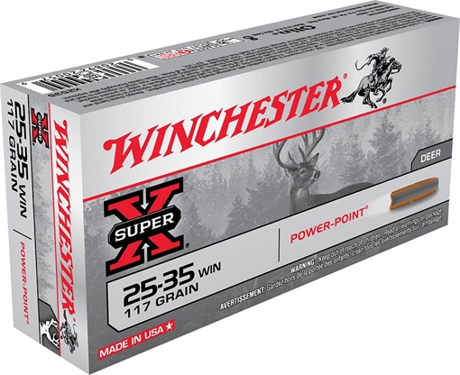 Picture of WINCHESTER AMO 25-35 WIN 117GR SP SX SEASONAL X2535