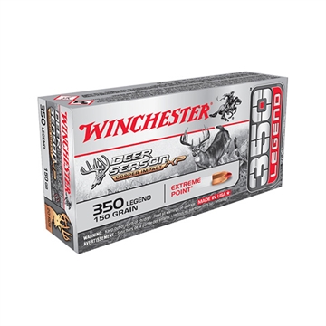 Picture of Winchester Ammo Copper Impact 350Legend 150gr Copper Extreme Point Lead Free 20 Per Box/10 Case X350CLF