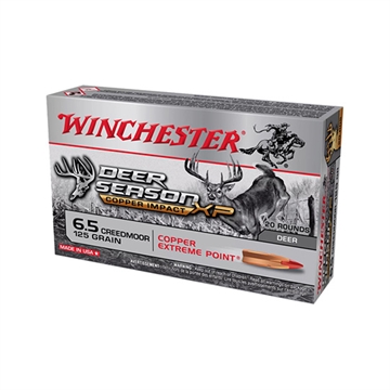 Picture of Winchester Ammo Copper Impact 6.5Creedmoor 125gr Copper Extreme Point Lead Free 20 Per Box/10 Case X65CLF