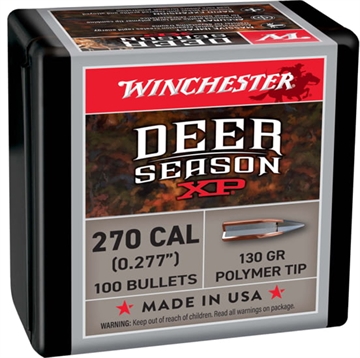 Picture of Winchester Deer Season Bullet 270 Cal 130 gr. XP 100 bx. WB270XP