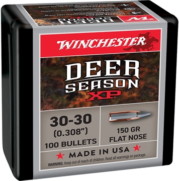 Picture of Winchester Deer Season Bullet 30-30 Win 150 gr. XP 100 bx. WB3030XP