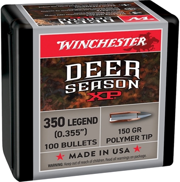 Picture of Winchester Deer Season Bullet 350 Legend XP 150 gr. 100 bx. WB350XP