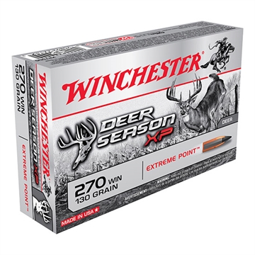 Picture of Winchester Winchester Deer Season XP Rifle Ammo 270 Win 130 gr. Extreme Point 20 rd. X270DS