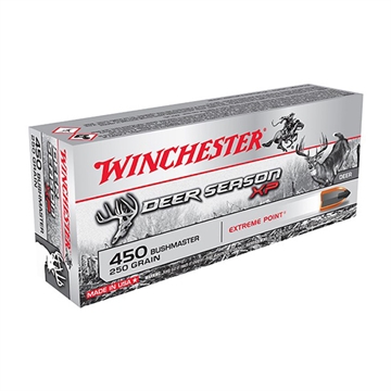 Picture of Winchester Winchester Deer Season XP Rifle Ammo 450 Bushmaster 250 gr 20rd Extreme Point 20 rd X450DS