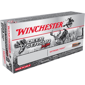 Picture of Winchester Ammunition Deer Season, 6.5 Creedmoor, 125 Grain, Extreme Point Polymer Tip, 20 Round Box X65DS