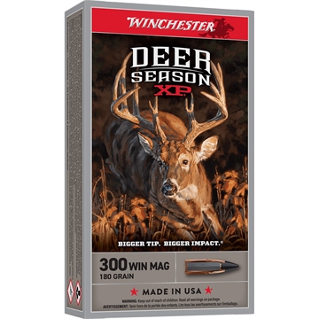 Picture of Winchester Winchester Deer Season XP Rifle Ammo 300 Win Mag 180 gr. 20 rd. X300DS2