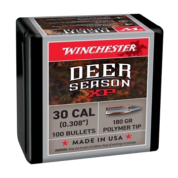 Picture of Winchester Deer Season XP Rifle Bullets 30 cal 150 gr 100/ct WB30XP 020892643178