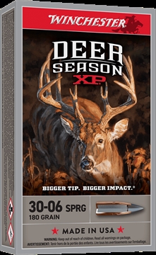 Picture of WINCHESTER 30-06 SPRG 180 DEER XP WINCHESTER 20 RD/BX 10 BX/CS 3006DS2 X3006DS2