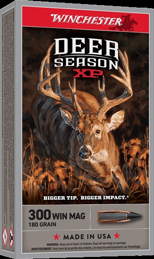 Picture of WINCHESTER 300 WIN MAG 180 DEER XP WINCHESTER 20 RD/BX 10 BX/CS X300DS2
