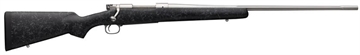 Picture of Winchester Guns 70 Extreme Weather 270 Win 5+1 22" Black w/Gray Webbing Fixed Bell & Carlson w/Aluminum Bedding Stock Matte Stainless Right Hand 535206226