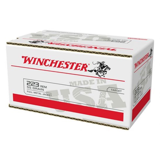 Picture of Winchester Ammo USA 223Rem 55gr Full Metal Jacket 200 Per Bx/4 Case *Value Pack W223200