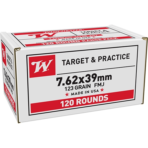 Picture of WINCHESTER AMMO LC 7.62X39 123GR FMJ 120RD BULK 120/4 (432) W76239120