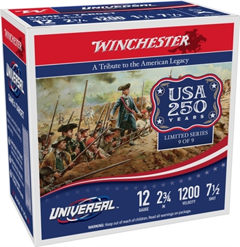 Picture of WINCHESTER LIGHT TARGET 12GA 2.75" 1-1/8 #7.5 200RD CASE U127AV