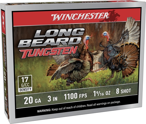 Picture of WINCHESTER LONG BEARD TS17 20GA 3 1-9/16OZ #8 5/10 LBST2038 020892029873