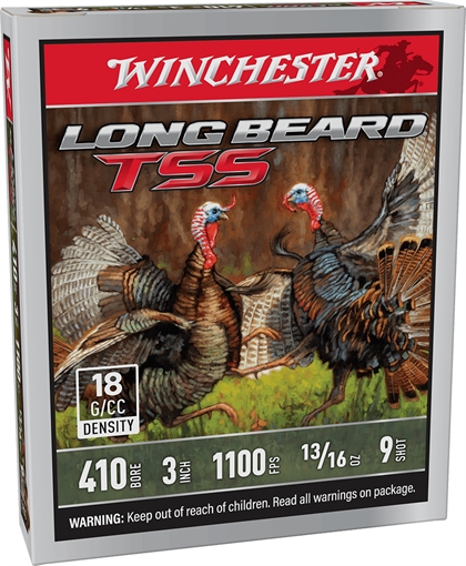 Picture of Winchester Ammo Long Beard TSS 410Bore 3" 13/16oz Tungsten 9Shot 5 Per Box/20 Case LBTSS4139