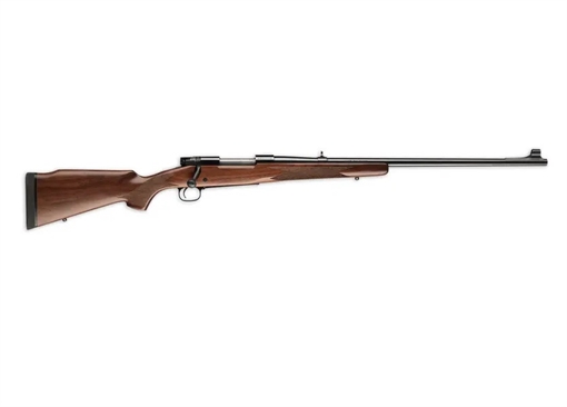 Picture of Winchester Repeating Arms Model 70 Alaskan Full Size 375 H&H Mag 3+1 25" Brushed Polish Blued Sporter Barrel, Steel Receiver, Satin Walnut Monte Carlo Stock 535205138