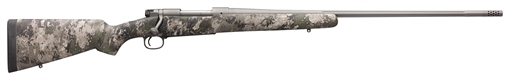 Picture of Winchester Guns Model 70 Extreme 6.5 PRC 3+1 Cap 24" MB Tungsten Gray Cerakote Rec/Barrel TrueTimber VSX Fixed Bell & Carlson Stock Right Hand with MOA Trigger System (Full Size) No Sights 535244294