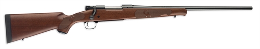 Picture of Winchester Guns Model 70 Featherweight Compact 243 Win Caliber with 5+1 Capacity, 20" Barrel, Brushed Polish Blued Metal Finish & Satin Walnut Fixed Feather Checkered Stock Right Hand 535201212