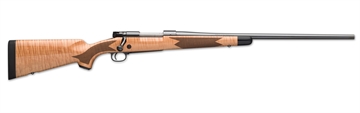 Picture of Winchester Repeating Arms Model 70 Super Grade 6.8 Western Caliber with 3+1 Capacity, 24" Barrel, Polished Blued Metal Finish, Gloss AAA Maple Stock & No Sights Right Hand (Full Size) 535218299