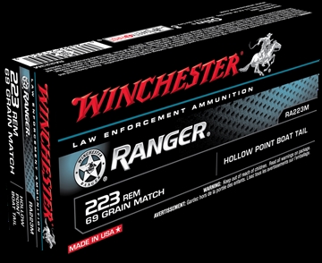 Picture of WINCHESTER RANGER 223REM 69GR HPBT RA223M