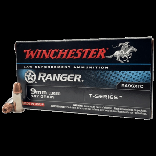 Picture of WINCHESTER RANGER 9MM 147G 50RD BOX RA9SXTC