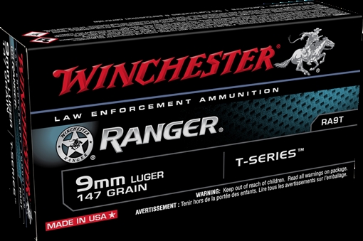 Picture of WINCHESTER RANGER 9MM 147GR SXT 50RD/500RD CS RA9T
