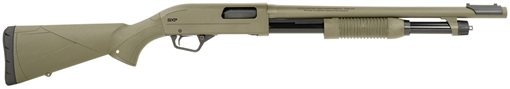 Picture of Winchester Repeating Arms SXP Defender Full Size 12 Gauge Pump 3" 5+1 18" OD Green Steel Barrel & Receiver, Fixed w/Textured Grip Panels, OD Green Synthetic Stock 512425395