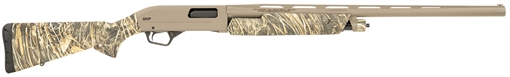 Picture of Winchester Repeating Arms SXP Hybrid Hunter 12 Gauge 3" Chamber 4+1 (2.75") 26", FDE Barrel/Rec, Realtree Max-7 Furniture, Fiber Optic Sight, Includes 3 Invector-Plus Chokes 512432391