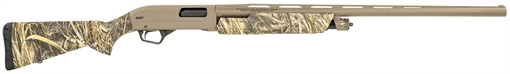Picture of Winchester Repeating Arms SXP Hybrid Hunter 12 Gauge 3" Chamber 4+1 (2.75") 28", FDE Barrel/Rec, Realtree Max-7 Furniture, Fiber Optic Sight, Includes 3 Invector-Plus Chokes 512432392