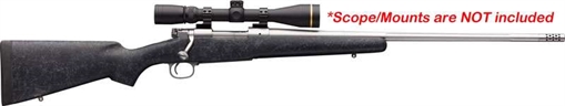 Picture of Winchester Model 70 Extreme Weather Rifle .308 Win 5rd Magazine 22" 9/16x24 Threaded Barrel Black and Stainless Steel 535242220