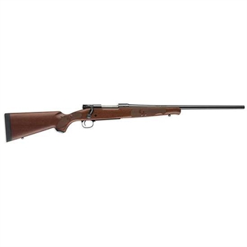 Picture of Winchester Guns Model 70 Featherweight Compact 6.5 Creedmoor Caliber with 5+1 Capacity, 20" Barrel, Brushed Polish Blued Metal Finish & Satin Walnut Fixed Feather Checkered Stock Right Hand 535201289