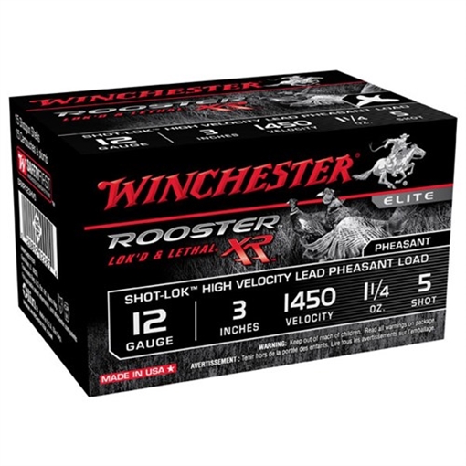 Picture of Winchester WINCHESTER ROOSTER XR 12GA 3'' 1-1/4OZ #5 10/BX SRXR123HV5
