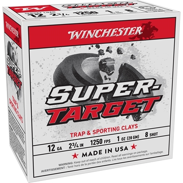 Picture of Winchester Winchester Super Target Load 12 ga. 2 3/4 in.1 oz. 8 Shot 25 rd. TRGT12508