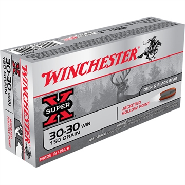 Picture of Winchester Ammo Super X 30-30Win 150gr Jacketed Hollow Point 20 Per Box/10 Case X30301