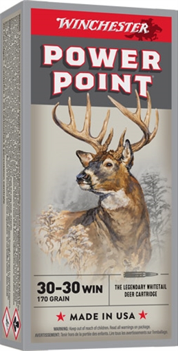 Picture of Winchester Super-X Power Point Rifle Ammunition .30-30 Win 170 gr. SP 2200 fps 20/ct X30303