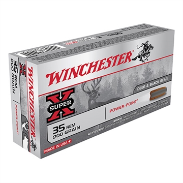 Picture of Winchester Super-X Power Point Rifle Ammunition .35 Rem 200 gr. SP 2020 fps 20/ct X35R1