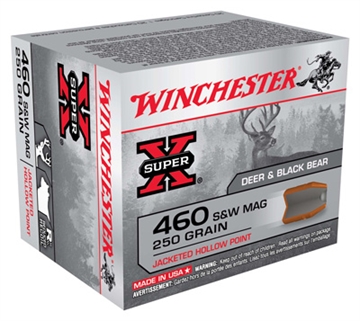 Picture of WINCHESTER SUPER-X 460 SW MAG 250GR JHP 20RD 10BX/CS < X460SW 020892217201