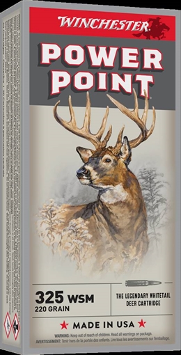 Picture of Winchester Winchester Super-X Rifle Ammo 325 WSM 220 gr. Power-Point 20 rd. X325WSM