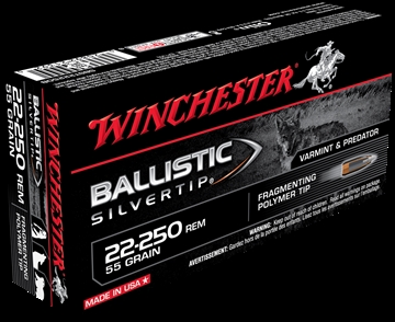Picture of WINCHESTER SUPREME 22-250 55GR BS SBST22250B