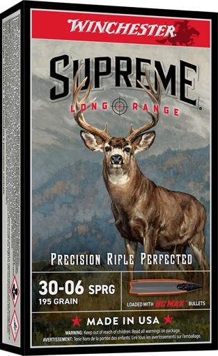Picture of WINCHESTER SUPREME LR BC MAX 30-06 195GR 20/10 3006SBC 020892234499