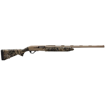 Picture of Winchester Repeating Arms SX4, Hybrid Hunter, Semi-automatic Shotgun, 12 Gauge, 3" Chamber, 28" Barrel, Cerakote Finish, Flat Dark Earth, Realtree MAX-5 Synthetic Stock, 4 Rounds 511304392