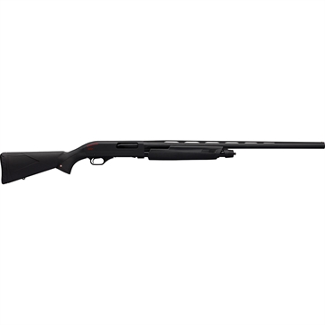 Picture of Winchester Repeating Arms SXP Black Shadow, Pump Action Shotgun, 20 Gauge 3" Chamber, 28" Ribbed Barrel, Matte Finish, Black, Black Synthetic Stock, Bead Front Sight, Includes 3 Choke Tubes - F, M, IC, 5 Rounds 512251692