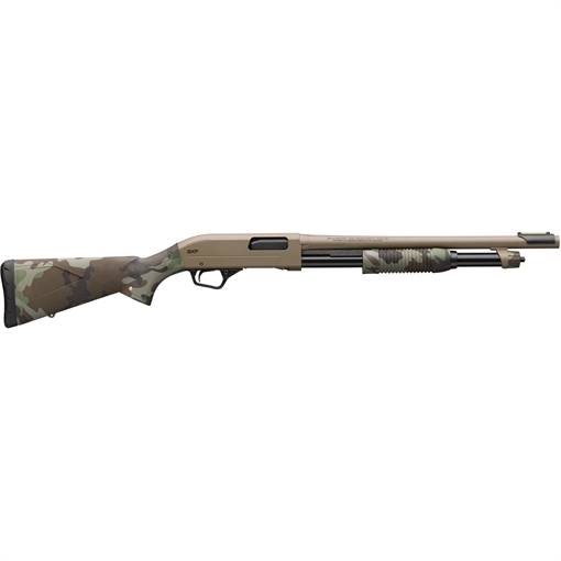 Picture of Winchester Winchester SXP Defender Shotgun 12 ga. 18 in. Woodland FDE 3 in. 512435395