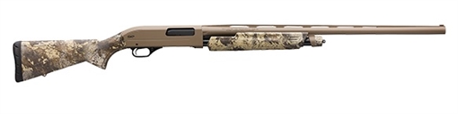 Picture of Winchester Repeating Arms SXP Hybrid Hunter 12 Gauge 28" 4+1 3.5" Flat Dark Earth Cerakote/Barrel TrueTimber Prairie Stock Right Hand (Full Size) Includes Invector-Plus Chokes 512401292